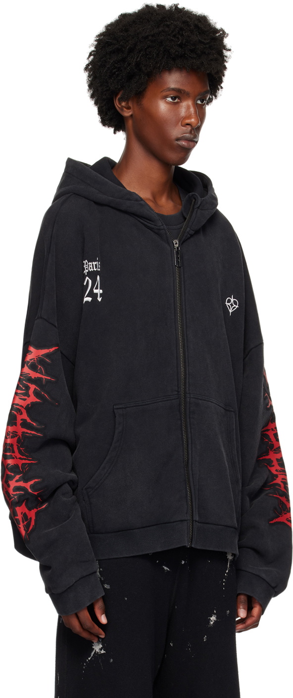 Stolen Girlfriends Club Black Goth Leisure Hoodie
