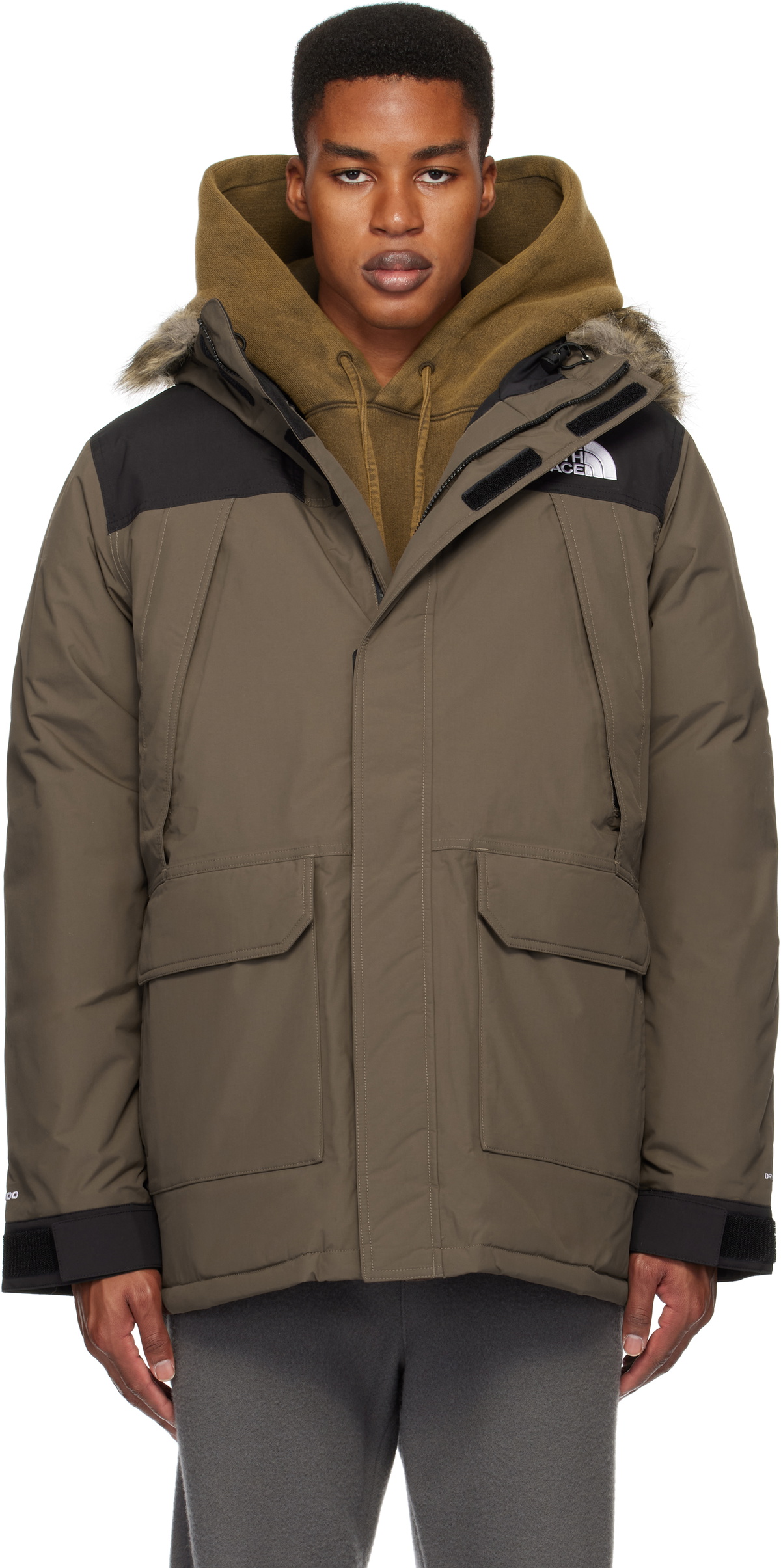 The North Face Brown McMurdo Down Jacket The North Face