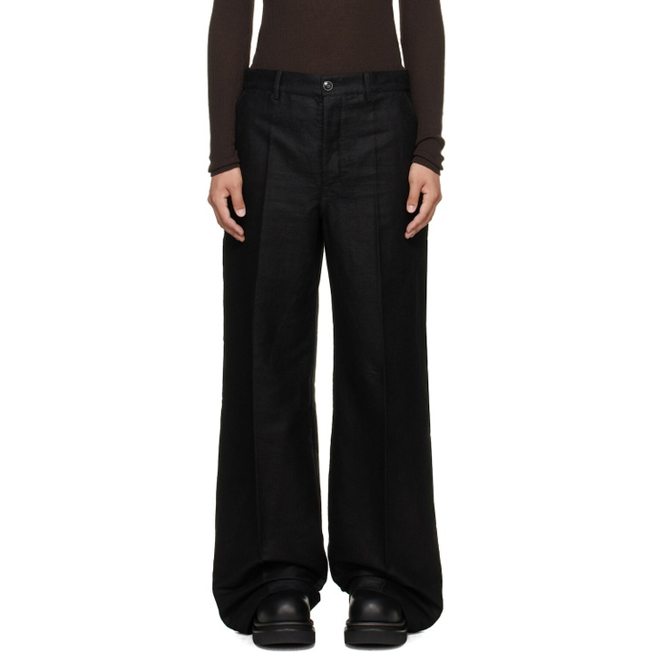 Photo: Rick Owens Black Tower Work Trousers