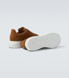 McQueen Oversized leather sneakers