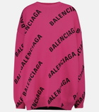Balenciaga - Logo wool-blend sweater