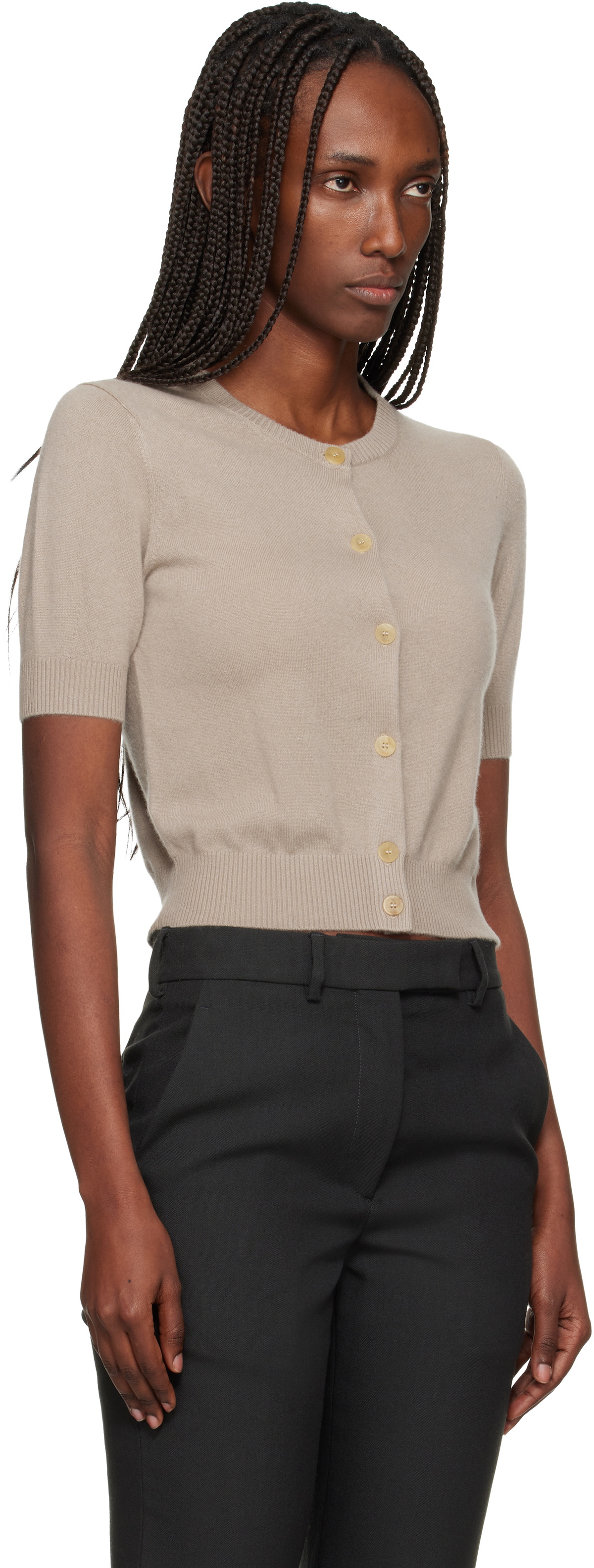 arch4 Taupe Stanley Cardigan