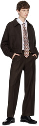 Husbands Brown Zip Jacket
