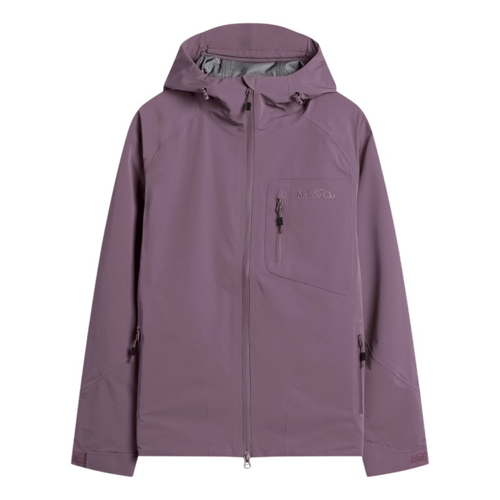 Photo: Mellow Clo Men's 3L Trek Jacket in Rich Plum
