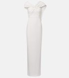Roland Mouret Bridal asymmetric cady gown
