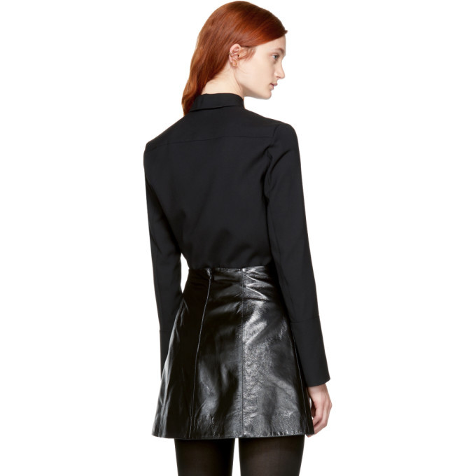 Olivier Theyskens Black Taylor Shirt