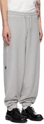ADER error Gray TRS Tag Sweatpants