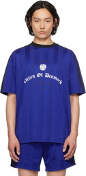 Han Kjobenhavn Blue Football Jersey T-shirt
