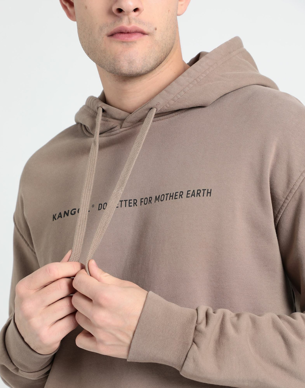 Kangol Mens Sweatshirt Khaki