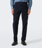 Kiton Cotton and cashmere chinos