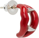 YOHJI YAMAMOTO Vampire Pierce Rouge Single Earring