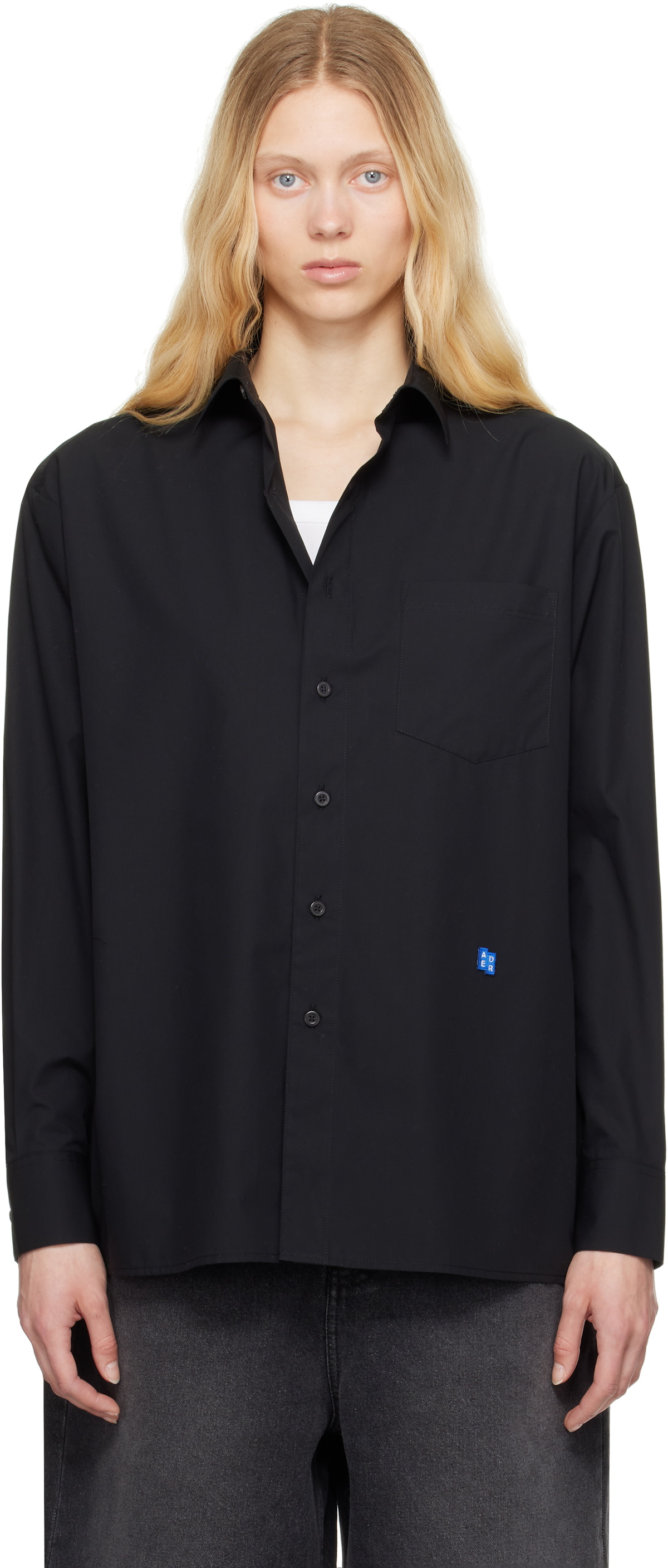ADER error Black Sig; BL Tag 01 Shirt