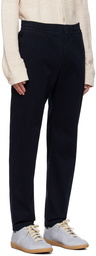 NN07 Navy Foss Trousers