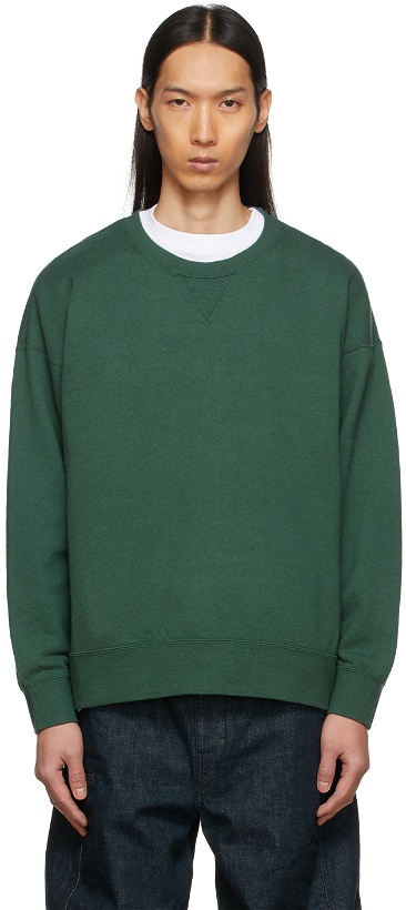 Photo: Visvim Green Jumbo Sweatshirt