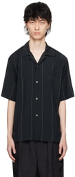 YLÈVE Black Striped Shirt