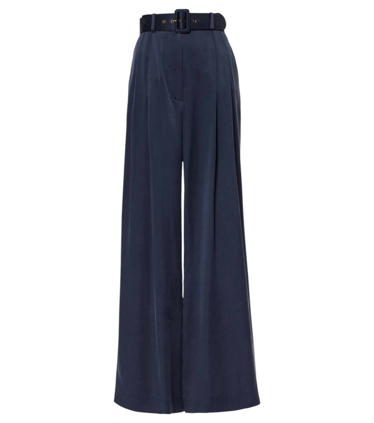 パンツ ZIMMERMANN Women Straight Pants 2151 PR25R NAV NAVY BLUE Designer Ready To Wear Shorts, Pants and Trousers | ZIMMERMANN