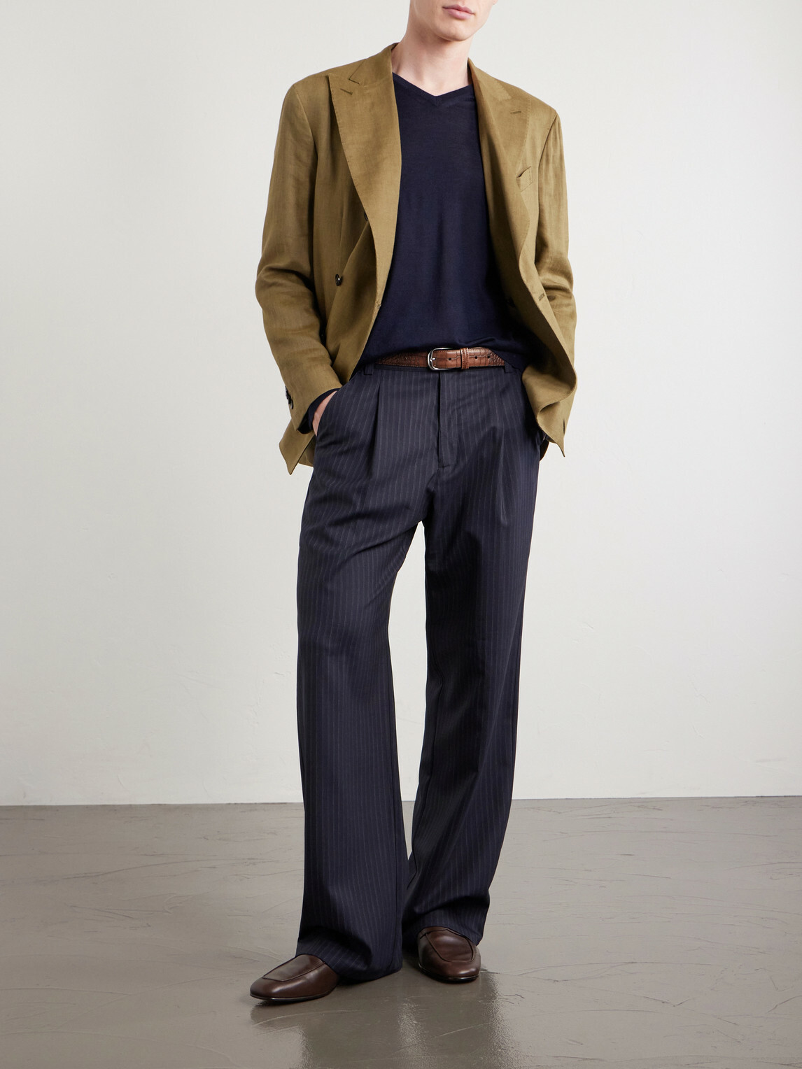 N.PEAL - Conduit Cashmere and Silk-Blend Sweater - Blue