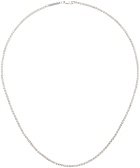 Tom Wood Silver Spike Chain Necklace