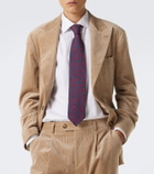 Rubinacci Paisley silk tie