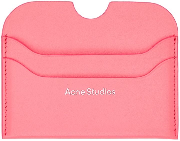 Photo: Acne Studios Pink Slim Card Holder