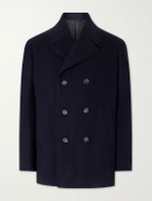 Canali - Double-Breasted Wool Jacket - Blue