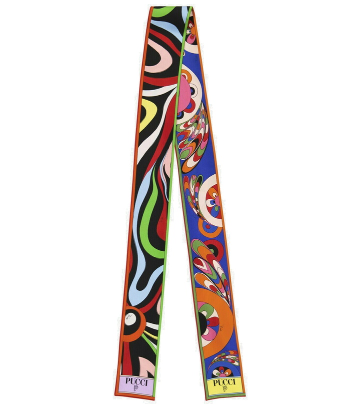 Photo: Pucci - Printed silk twill scarf