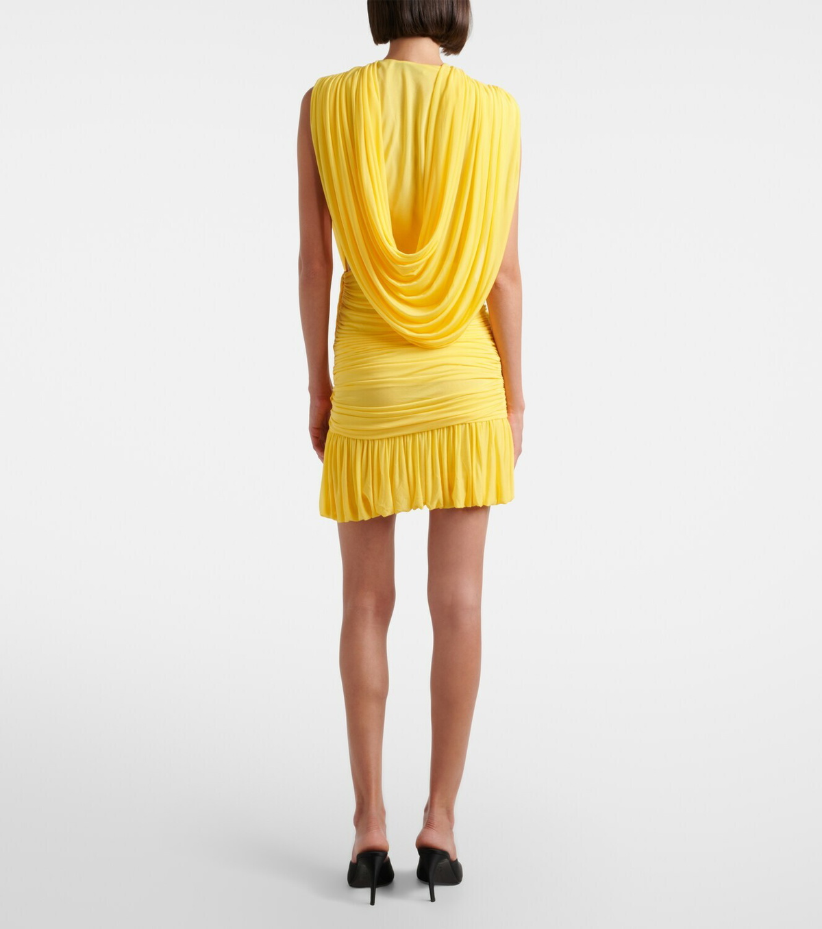 Christopher Esber Draped jersey minidress
