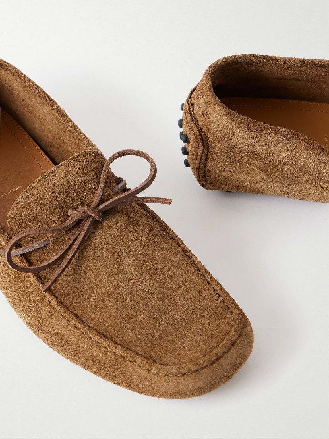 TOM FORD - Rod Suede Loafers - Brown TOM FORD display picture 1