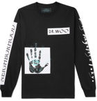 Neighborhood - Dr Woo Printed Cotton-Jersey T-Shirt - Men - Black