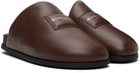 Givenchy Brown Puffy Mule Slip-on Loafers