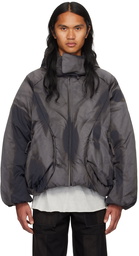 JiyongKim Gray Sun-Bleached Down Jacket