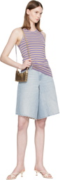 Rabanne Gold Calfskin Bag
