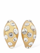 BLUMARINE - Crystal Hoop Earrings