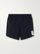 Satisfy - Distance Straight-Leg Logo-Appliqu&eacute;d 2.5" Justice&trade; Shorts - Black