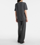 Extreme Cashmere N°353 Relax cotton-blend straight pants