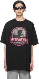 VETEMENTS Black Wild Unicorn T-Shirt