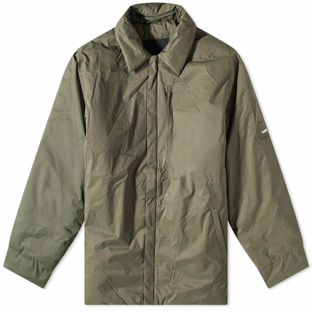 Rains Fuse Coated-Nylon Padded Overshirt