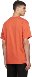 Dime Orange Cotton T-Shirt