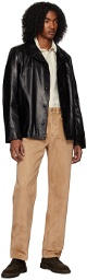 Schott Black 544 Leather Jacket