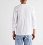 Faherty - Slub Cotton-Jersey Henley T-Shirt - White