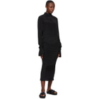 Winnie Black Bond Cuff Dress