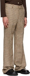 Tanner Fletcher Brown Classic Tweed Kenny Trousers