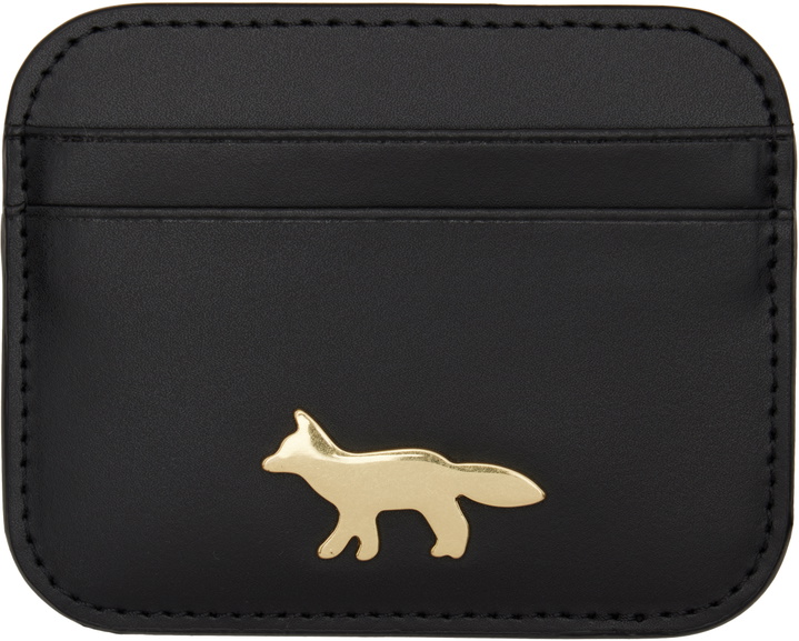 Photo: Maison Kitsuné Black Edie Card Holder