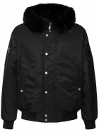 MOOSE KNUCKLES Denali Bomber Jacket with Shearling