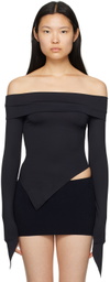 BINYA SSENSE Exclusive Black Abril Long Sleeve T-Shirt