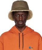 Paul Smith Khaki Reversible Bucket Hat