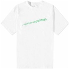 Uniform Experiment Men's Authentic Wrap Logo T-Shirt in White