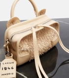 Loewe Amazona 180 Lion Fringed Cut Mini tote bag