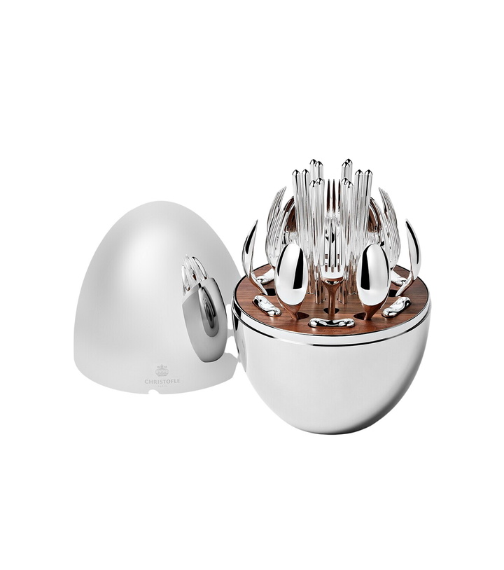 Photo: Christofle Mood Asia silver-plated 24-piece cutlery set