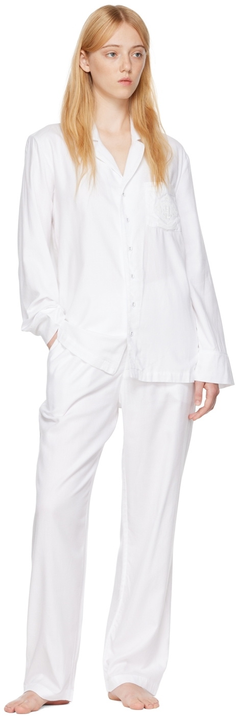SKIMS Off-White Cozy Knit Long Robe SKIMS